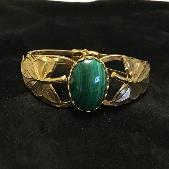 Oval Malachite Bracelet***SALE*** - Picture 1 of 2
